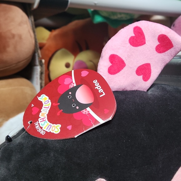 Squishmallows Ladee the Ladybug Valentine's Day Toy Plush 11" - Picture 2 of 3